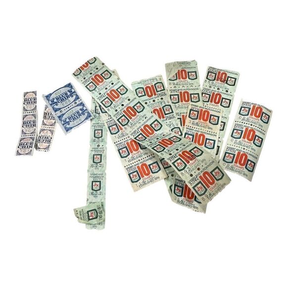 S & H stamps , vintage full books & empty Blue Chip stamps - Picture 5 of 9